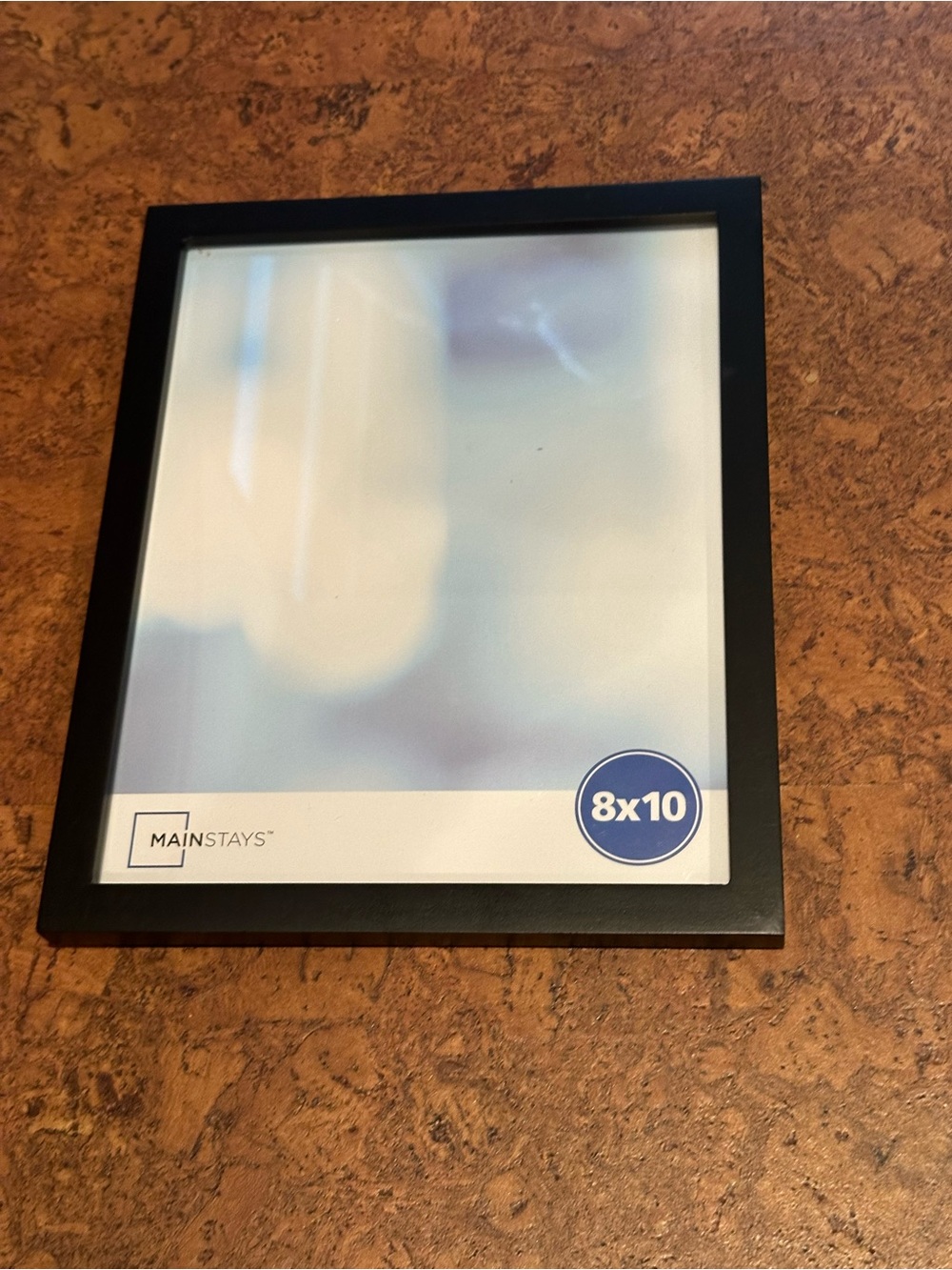 Mainstays Black Photo Frame with Clear Glass - 8x10